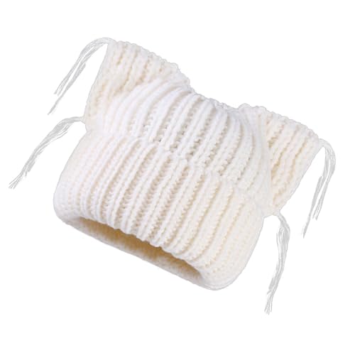 DINSOAVR Mütze, weich, handgefertigt, schweißfest, winddicht, schützend, für Bühnenauftritte, Winter-Accessoire für stilvolle Damen von DINSOAVR