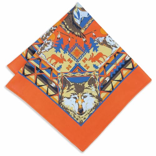 DINSOAVR Schals und Schals, buntes Haarband, Schal, atmungsaktive Baumwolle, Taschentuch, langlebig, bedruckt, für Damen und Herren DINSOAVR Schals und Schals, buntes Haarband, Schal, atmungsaktive Baumwolle, Taschentuch, langlebig, bedruckt, für Damen und Herren von DINSOAVR