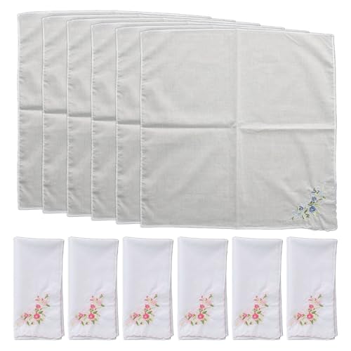 DINSOAVR Taschentuch, Hochzeits-Taschentuch, weiße Spitze, Taschentuch für Bräutigam, Damen, Taschentücher, Hochzeits-Taschentücher DINSOAVR Taschentuch, Hochzeits-Taschentuch, weiße Spitze, Taschentuch für Bräutigam, Damen, Taschentücher, Hochzeits-Taschentücher von DINSOAVR