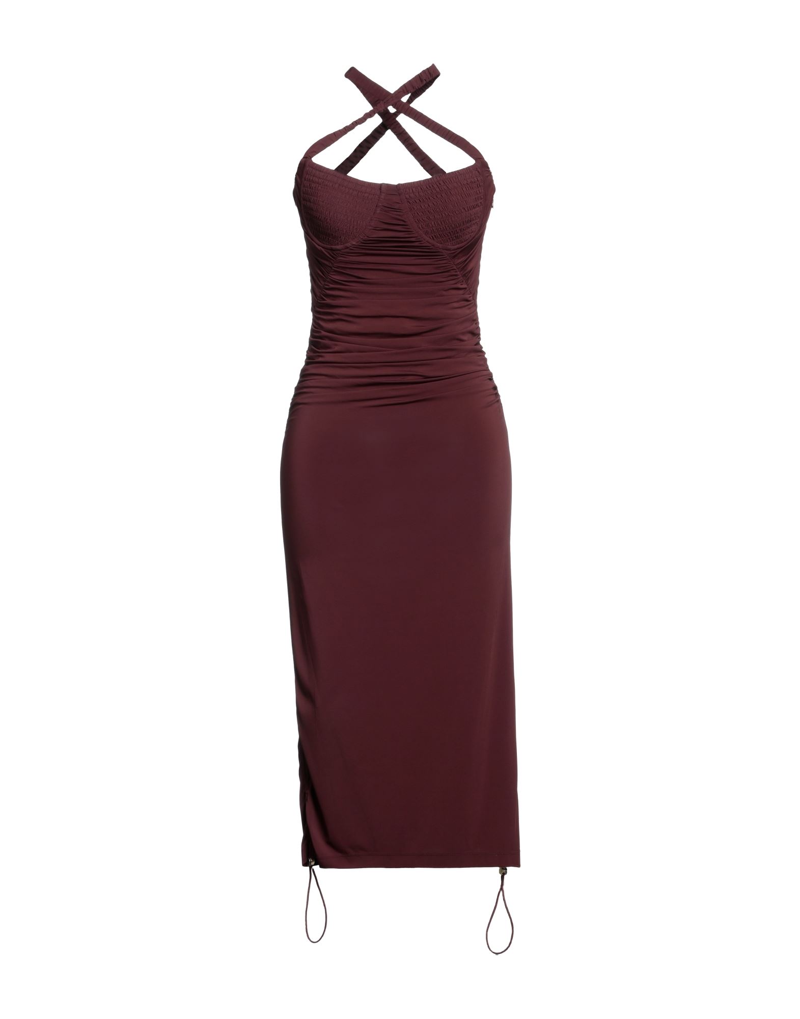 DION LEE Midi-kleid Damen Dunkelbraun von DION LEE