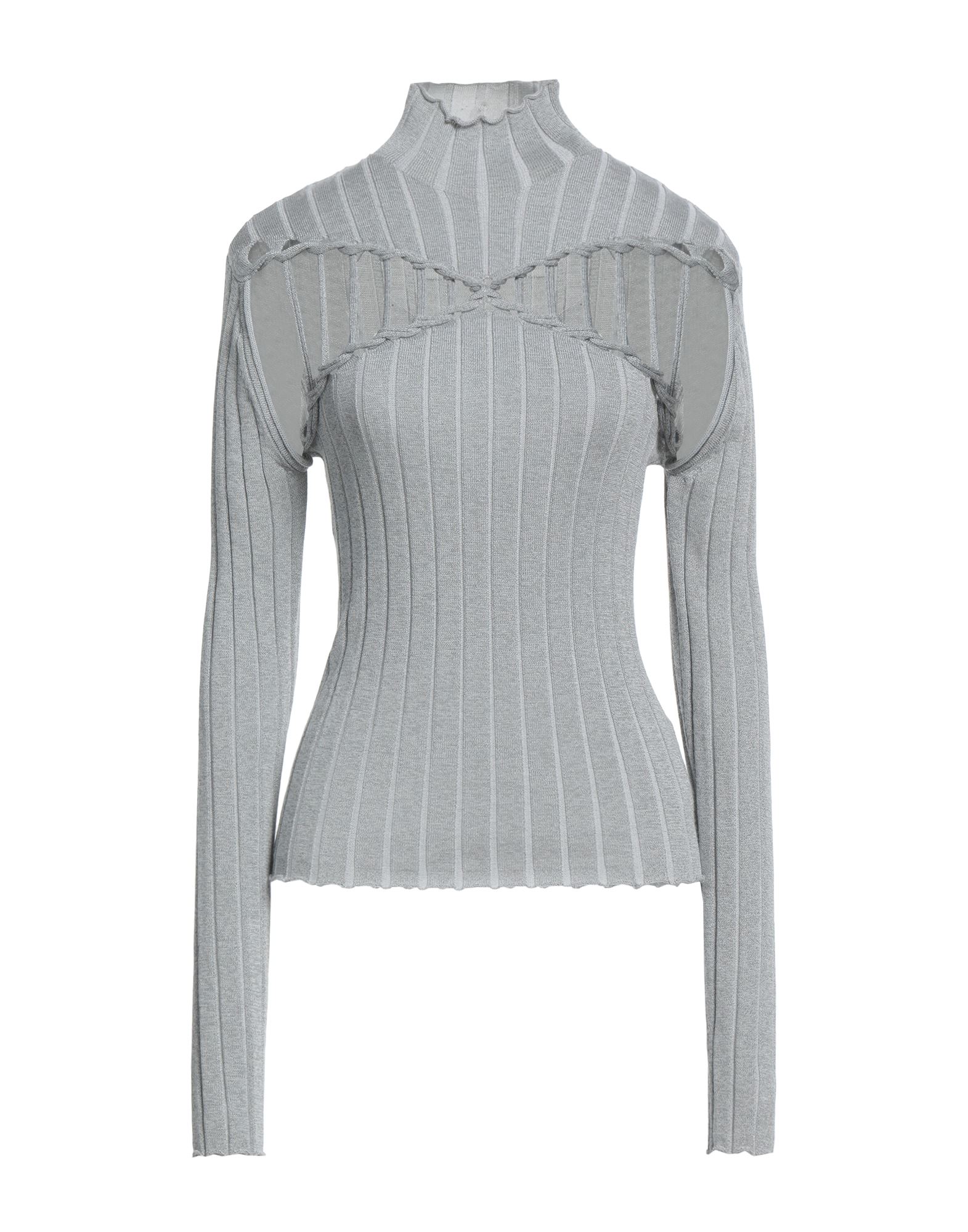 DION LEE Rollkragenpullover Damen Grau von DION LEE