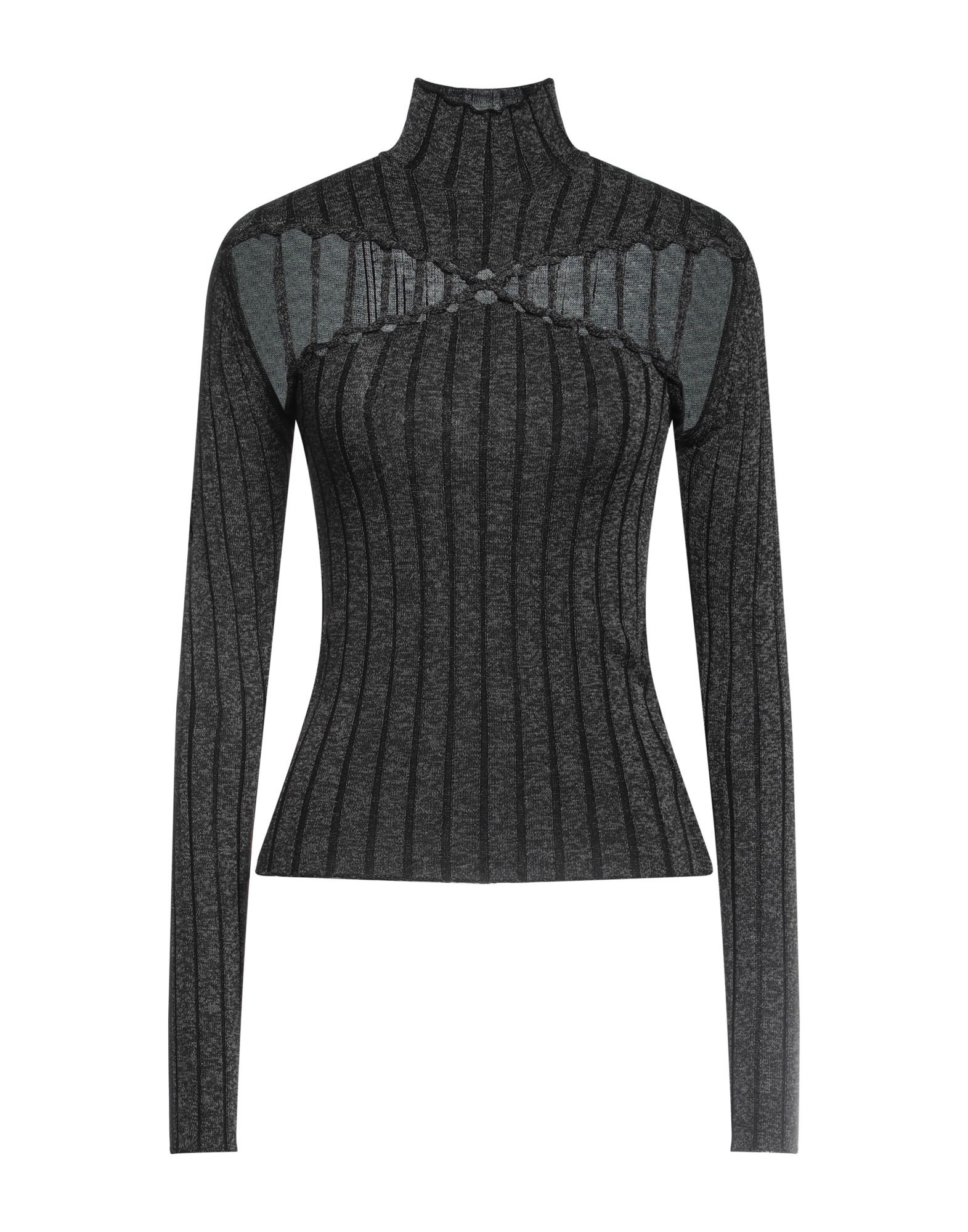 DION LEE Rollkragenpullover Damen Schwarz von DION LEE