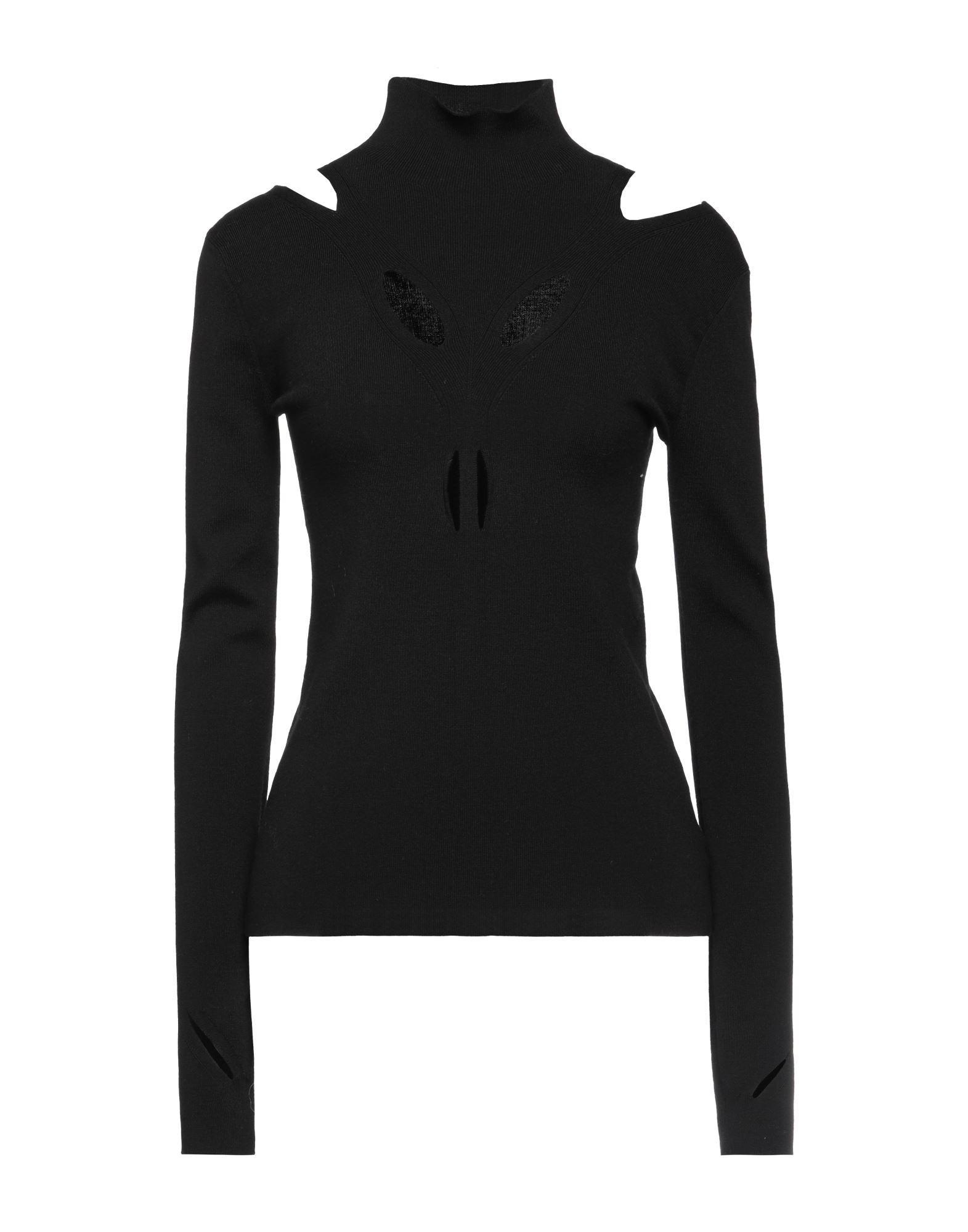 DION LEE Rollkragenpullover Damen Schwarz von DION LEE