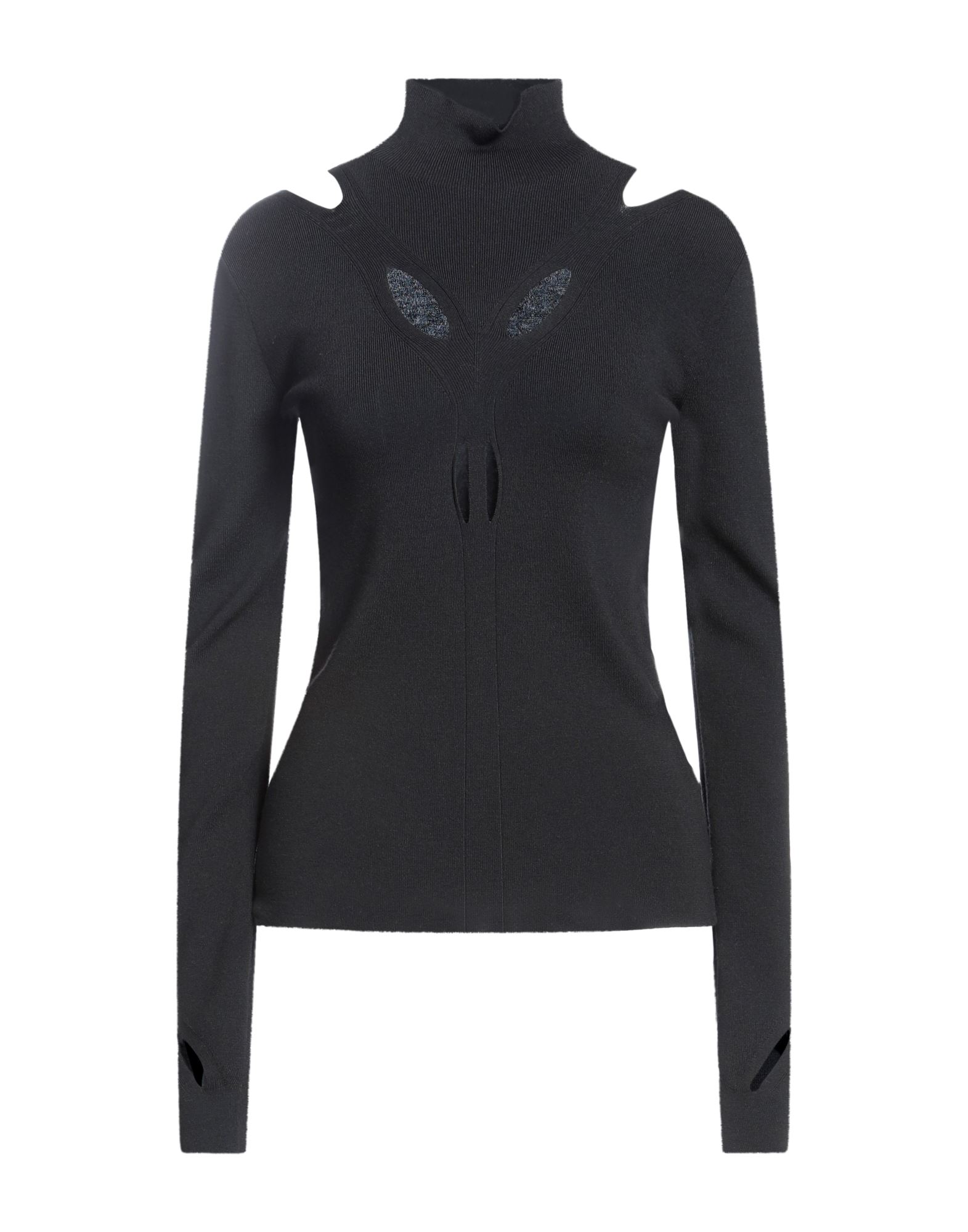 DION LEE Rollkragenpullover Damen Schwarz von DION LEE