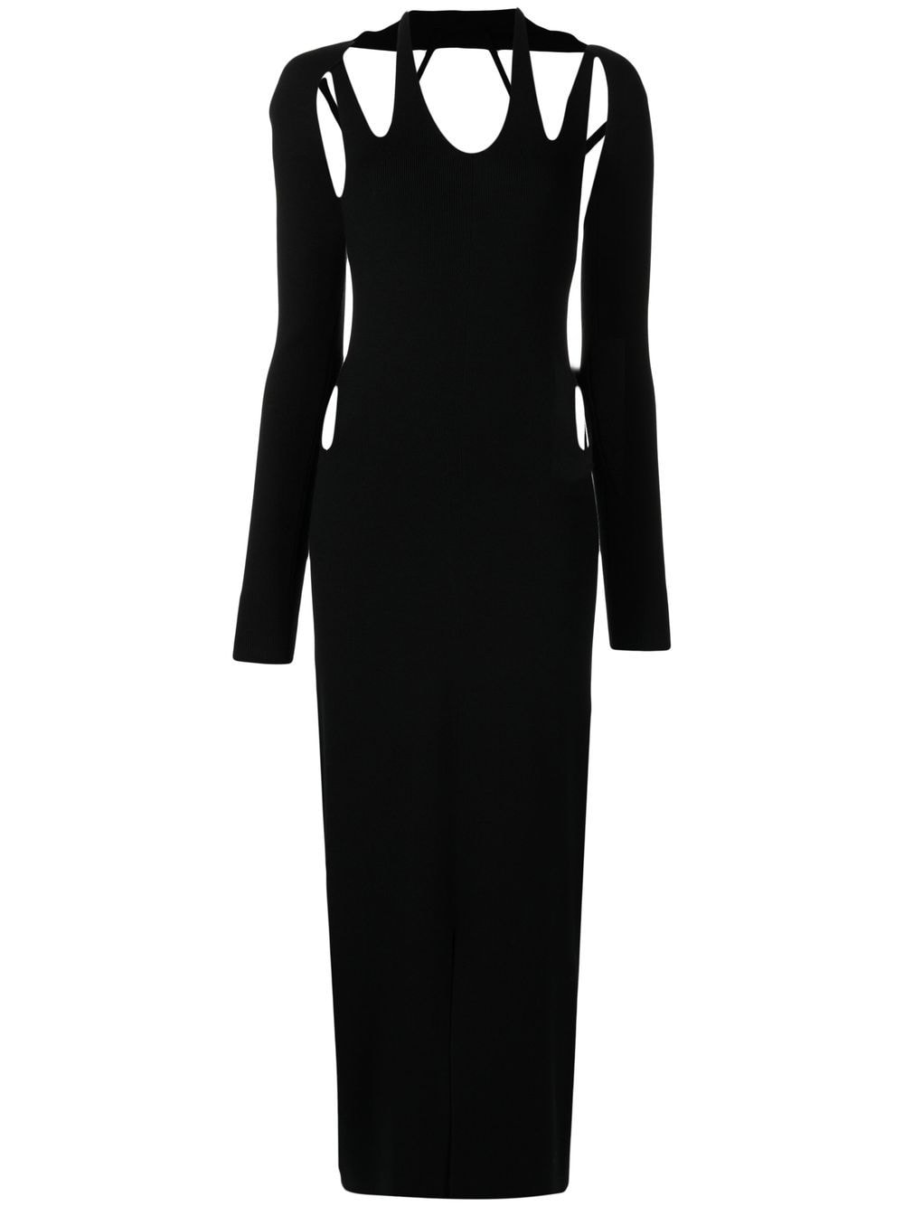 Dion Lee Gestricktes Kleid - Schwarz von Dion Lee