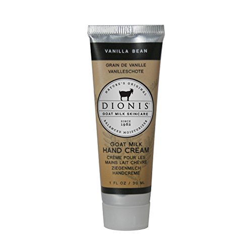 DIONIS Goat Milk Skincare Handcreme Vanille | 30ml Zart duftende Handlotion mit Ziegenmilch & Vitamin E | Ideale Naturkosmetik für jeden Tag von Dionis