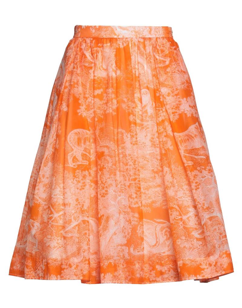 DIOR Midi-rock Damen Orange von DIOR