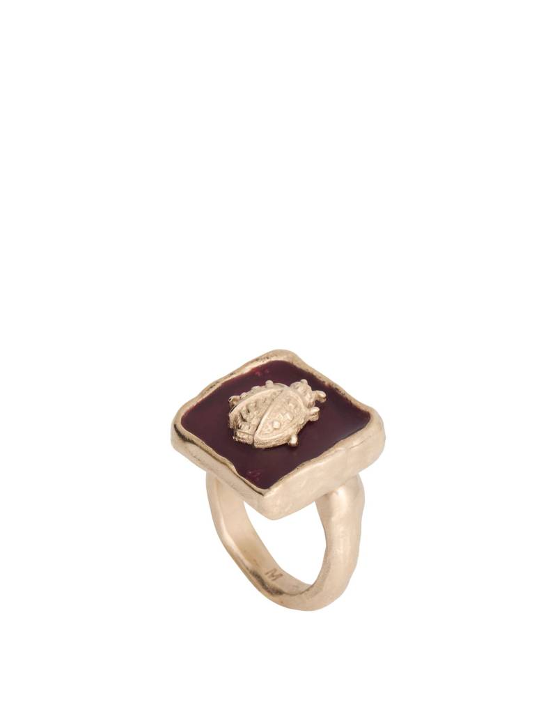 DIOR Ring Damen Bordeaux von DIOR