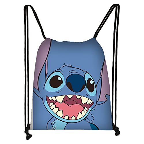 DIOTTI Stitch Kordelzug Rucksack,zhaiteng-Sporttaschen Geschenktüte,Turnbeutel Rucksack,Kindergeburtstag Partydeko Geschenktaschen von DIOTTI