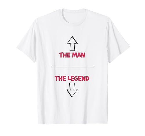 The Man The Legend Epic Zitat Grafik T-Shirt The Man The Legend Epic Zitat Grafik T-Shirt von DIPWEAR MILAN