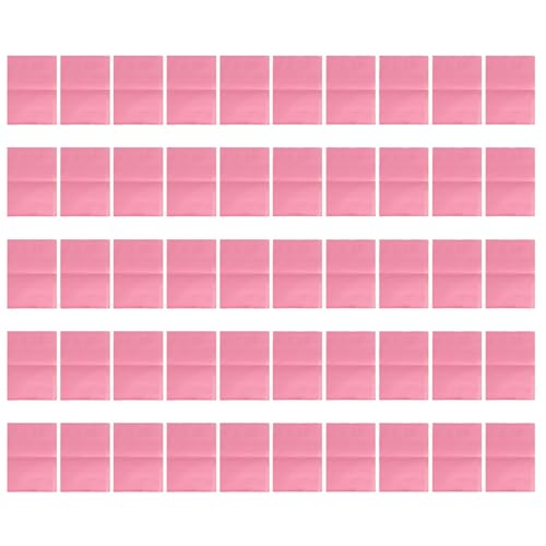 Einweg -Nagel Table Matte weich absorbierende hygienische Schutzbarriere für Maniküre Nagelkunsttisch Handtücher Papiermaterial 10 Beutel 5pcs pro Beutel (Roseate) von DIRBAK