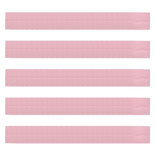 Einweg -Nagelkunsttischtücher mit hoher absorbierender faltbarer tragbarer Säuberung für Maniküre 125pcs Papier (Pink) von DIRBAK