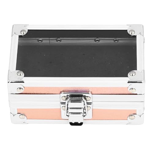 Nagelbohrer Bits Halter Drop Multi -Loch -Nägelbohrer Bits Stand Displayer Organizer Behälter für Nageltechniker Aluminiumlegierung Acryl (Dazzling Gold) von DIRBAK