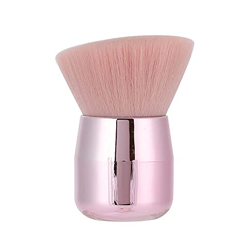 Tragbares Griff Make -up Pinsel Softes Gesicht Kosmetische Augenbrauen -Lidschatten -Werkzeug Schönheit Ausrüstung Ergonomischer Grip Leichtes kompaktes Styling für professionelle (Slanted tip) von DIRBAK