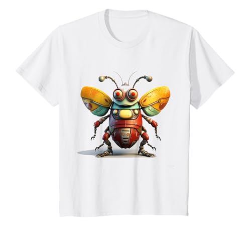 Kinder Insect Bug Cartonic Kids Bug Cicada Stag Beetle Marienkäfer T-Shirt Kinder Insect Bug Cartonic Kids Bug Cicada Stag Beetle Marienkäfer T-Shirt von DIRHAM