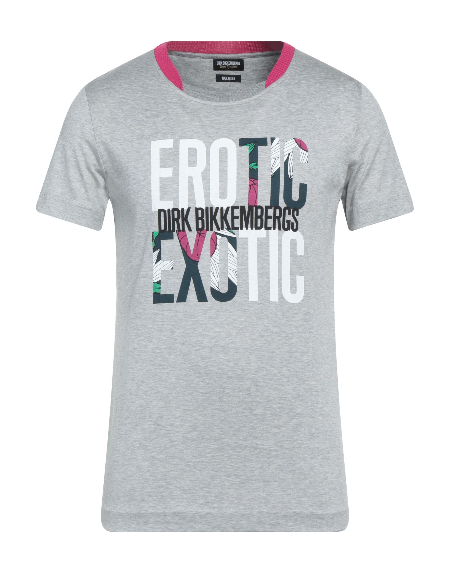 DIRK BIKKEMBERGS T-shirts Herren Hellgrau von DIRK BIKKEMBERGS