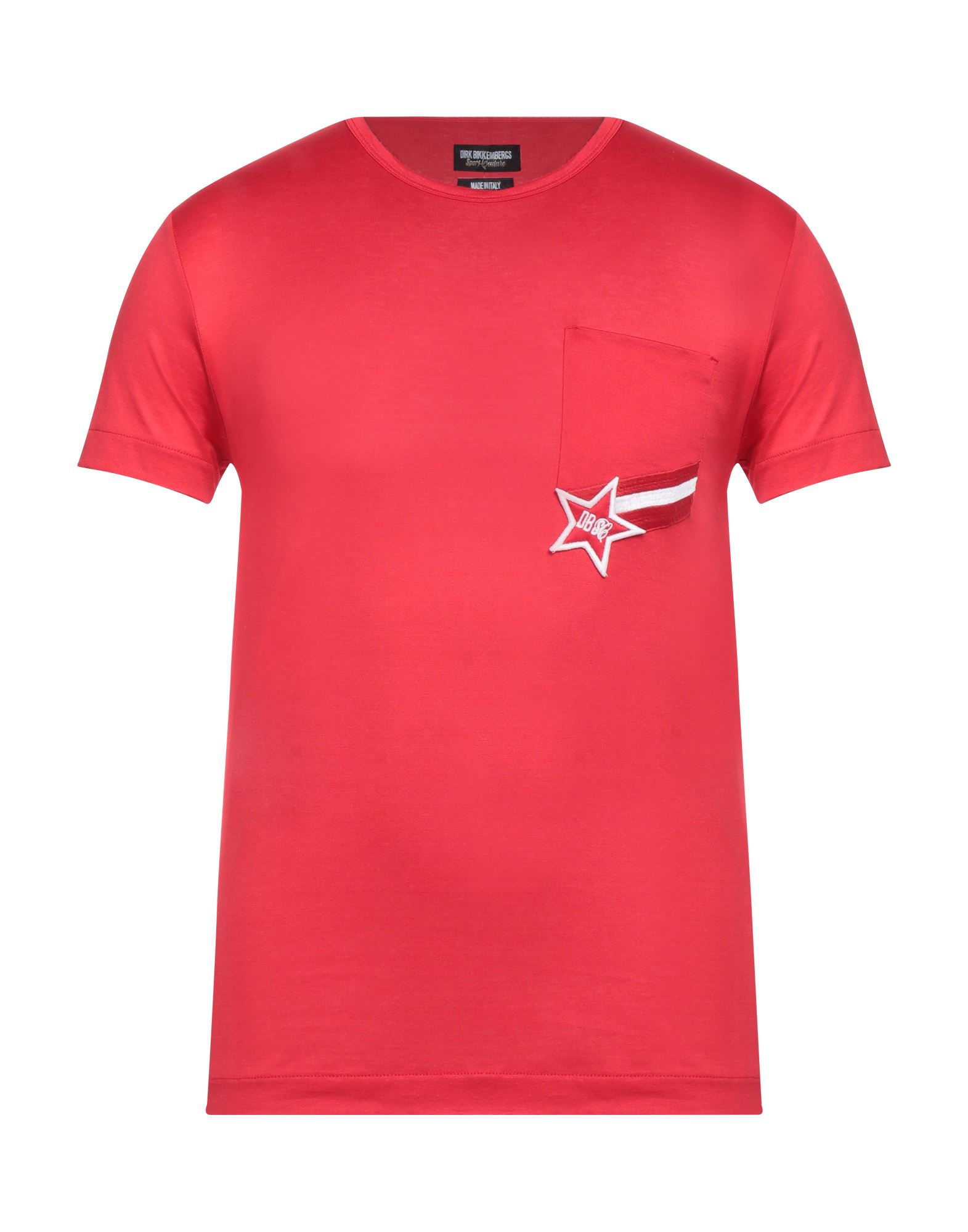 DIRK BIKKEMBERGS T-shirts Herren Rot von DIRK BIKKEMBERGS