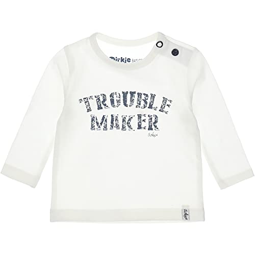 Dirkje Baby-Boys Hemd, White, 44 von DIRKJE