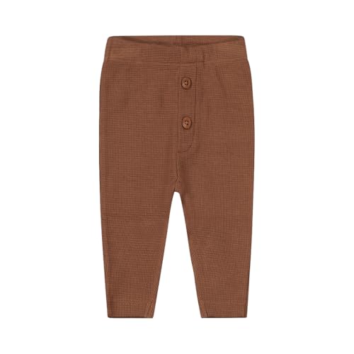 Dirkje - Unisex - Baby Trousers - Organic Cotton and Elastane - Brown - Size 50 von DIRKJE