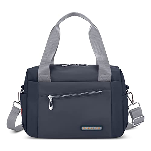 DIRRONA Mode Handtasche Damen Umhängetasche Leichter Kuriertasche Einfach Lässig Nylon Frauentasche Mehrere Taschen Reisen Wasserdicht Schule Arbeit Damen Handtasche von DIRRONA