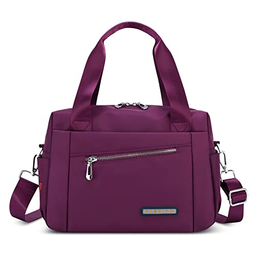 DIRRONA Mode Handtasche Damen Umhängetasche Leichter Kuriertasche Einfach Lässig Nylon Frauentasche Mehrere Taschen Reisen Wasserdicht Schule Arbeit Damen Handtasche von DIRRONA