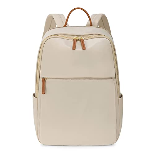 DIRRONA Modischer Rucksack Damen Handgepäck Rucksack mit Laptopfach Lässiger Mädchenrucksack für Damen Reisen Business College Schule Büchertasche mit Gepäckgurt Umhängetaschen von DIRRONA