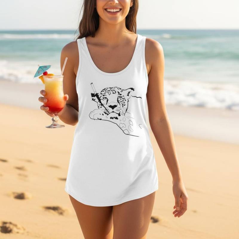 Smokin Cheetah Tank Top von DIRTYGUYS