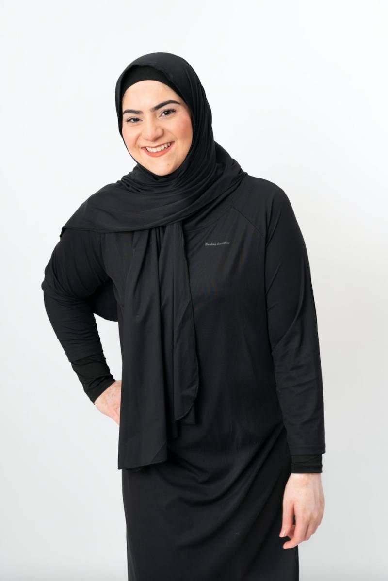Aktiv/Schwimmen Hijab - Diskrete Schwarz Aktiv/Schwimmen Hijab - Diskrete Schwarz von DISCIPLINEDCLO