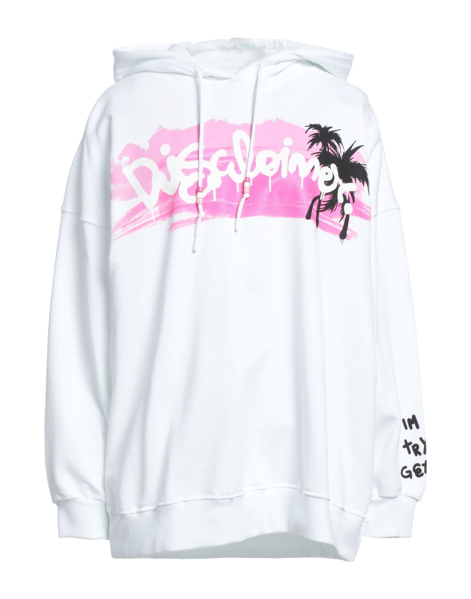 DISCLAIMER Sweatshirt Damen Weiß von DISCLAIMER