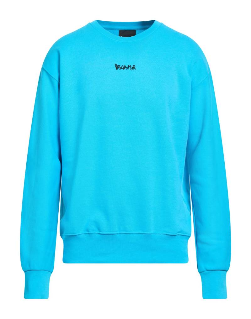 DISCLAIMER Sweatshirt Herren Azurblau von DISCLAIMER