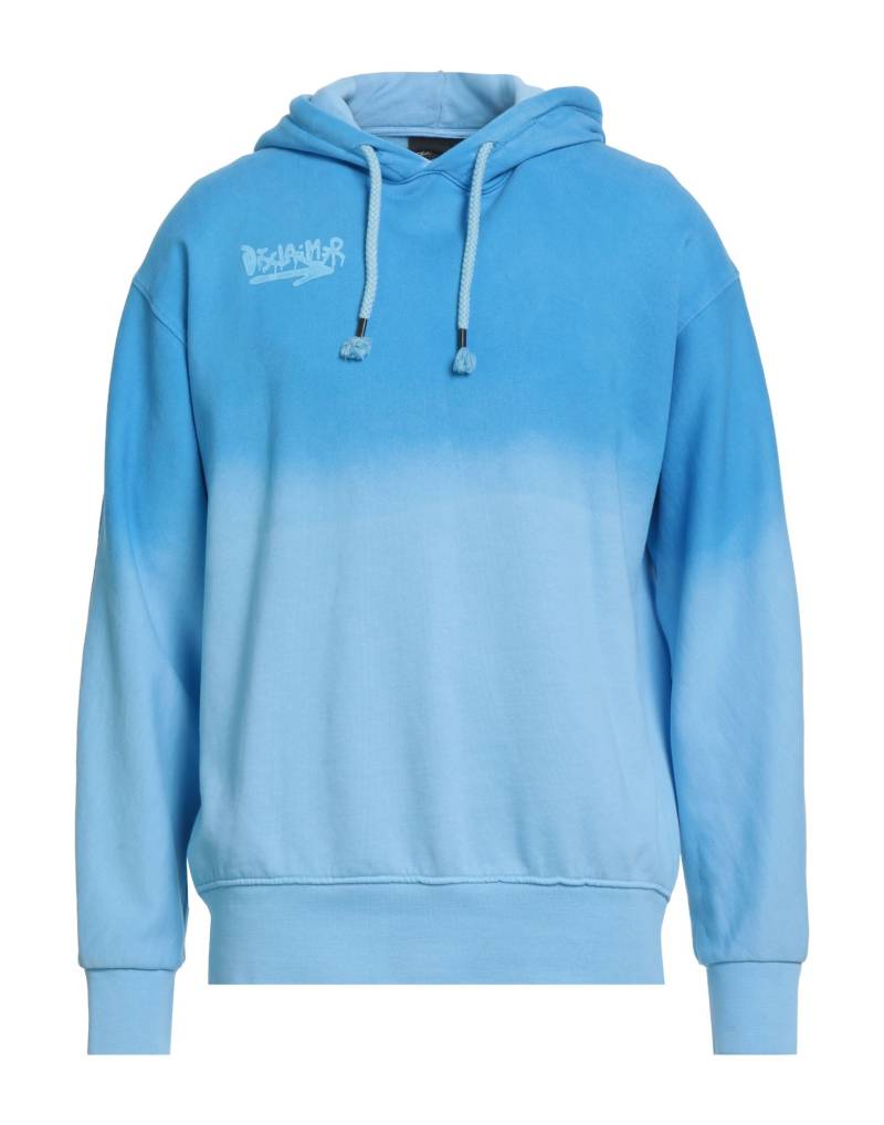 DISCLAIMER Sweatshirt Herren Azurblau von DISCLAIMER