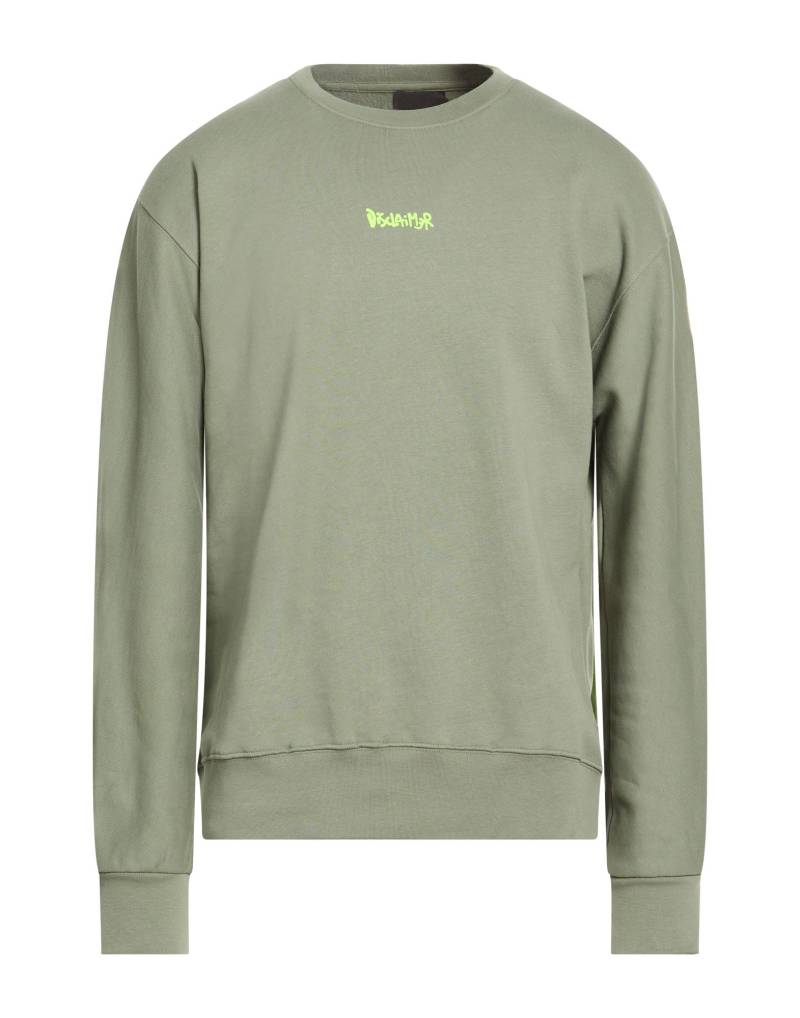 DISCLAIMER Sweatshirt Herren Militärgrün von DISCLAIMER