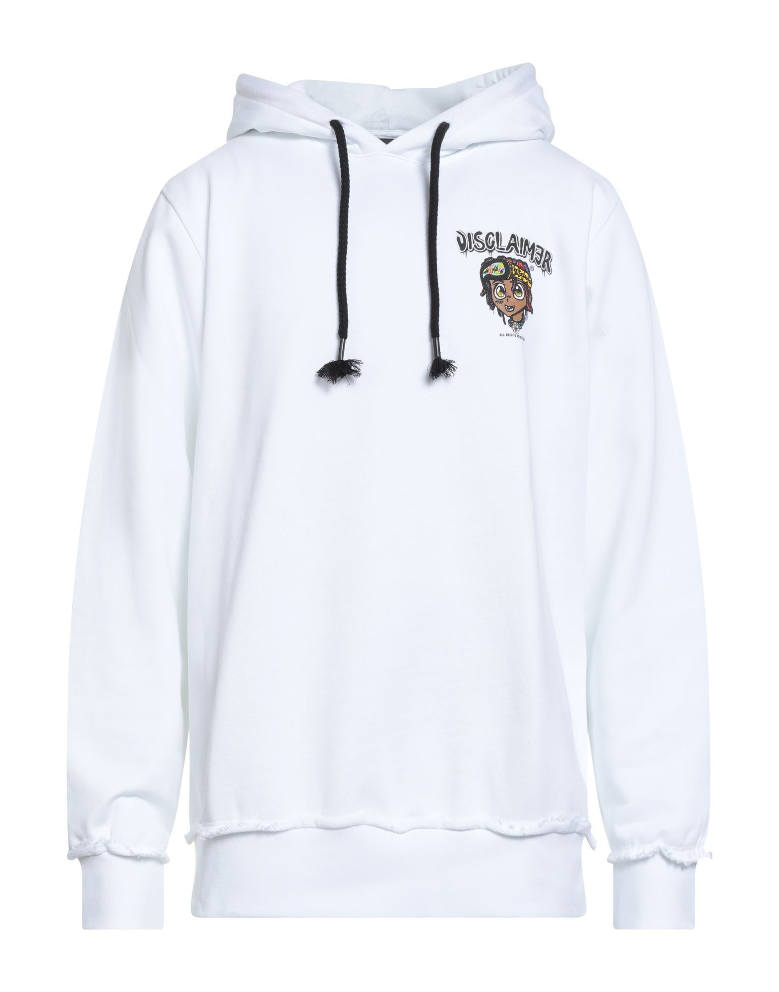 DISCLAIMER Sweatshirt Herren Weiß von DISCLAIMER