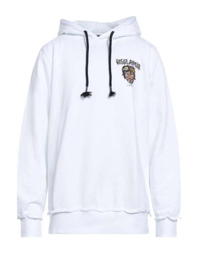 DISCLAIMER Sweatshirt Herren Weiß von DISCLAIMER