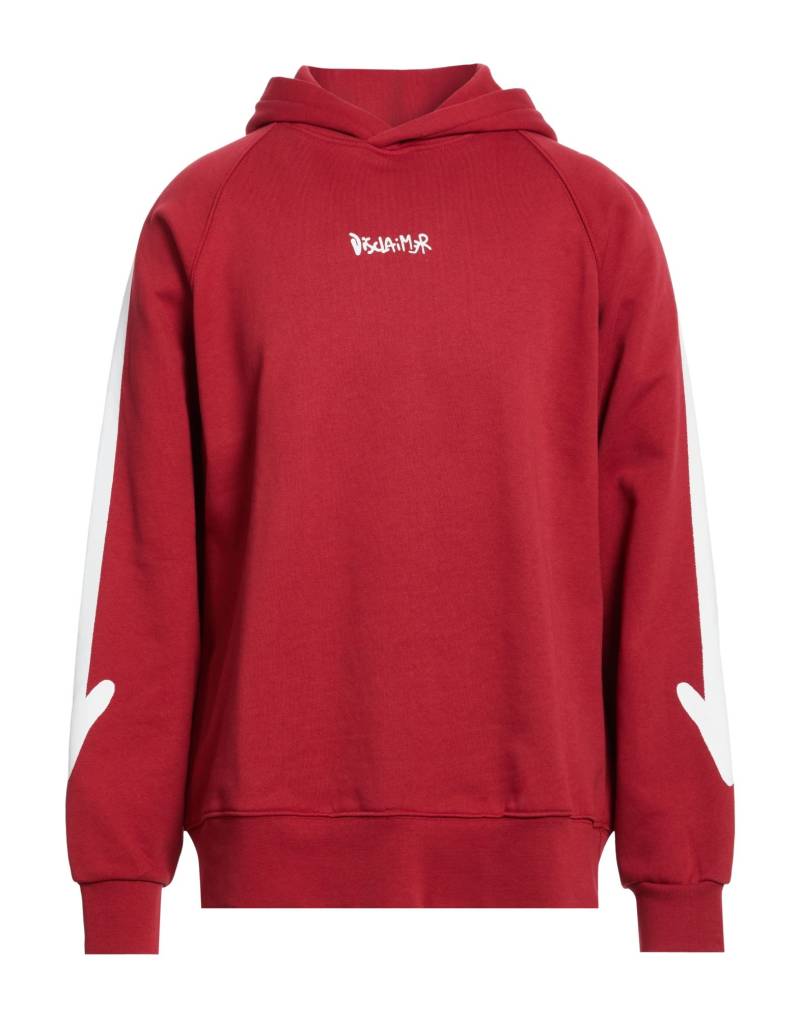 DISCLAIMER Sweatshirt Herren Ziegelrot von DISCLAIMER