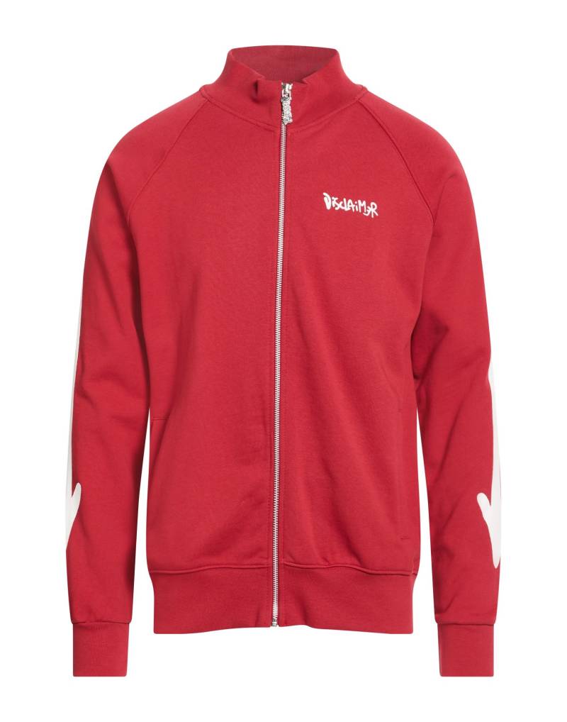 DISCLAIMER Sweatshirt Herren Ziegelrot von DISCLAIMER