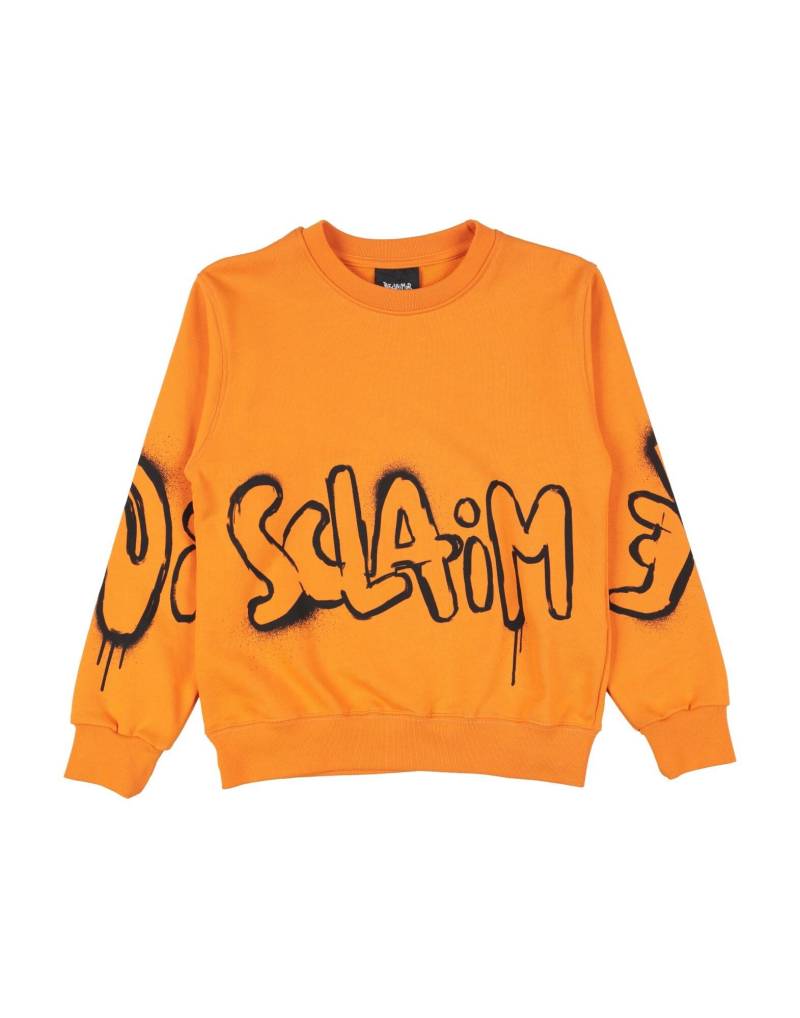 DISCLAIMER Sweatshirt Kinder Orange von DISCLAIMER