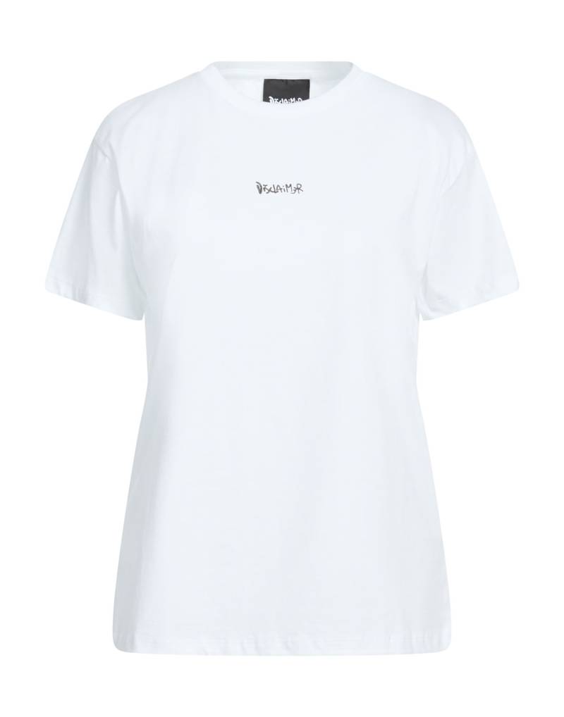 DISCLAIMER T-shirts Damen Weiß von DISCLAIMER
