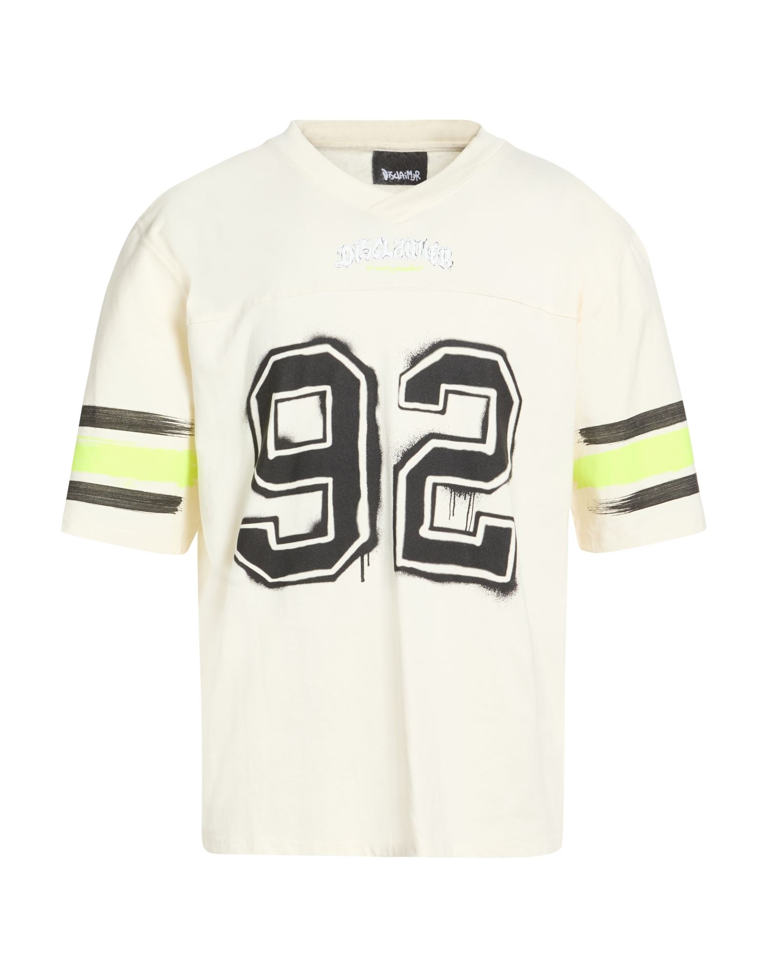 DISCLAIMER T-shirts Herren Elfenbein von DISCLAIMER