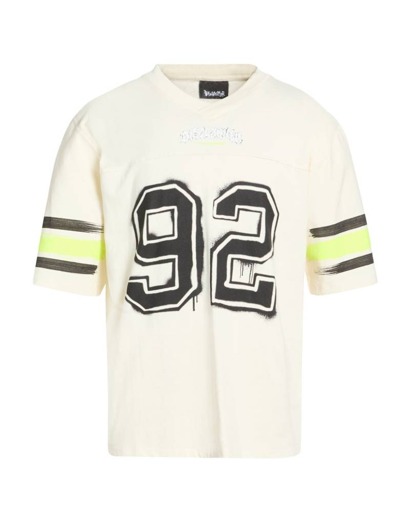 DISCLAIMER T-shirts Herren Elfenbein von DISCLAIMER