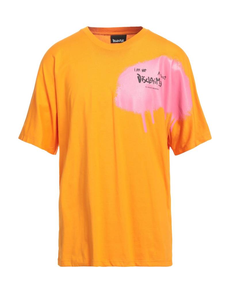 DISCLAIMER T-shirts Herren Orange von DISCLAIMER