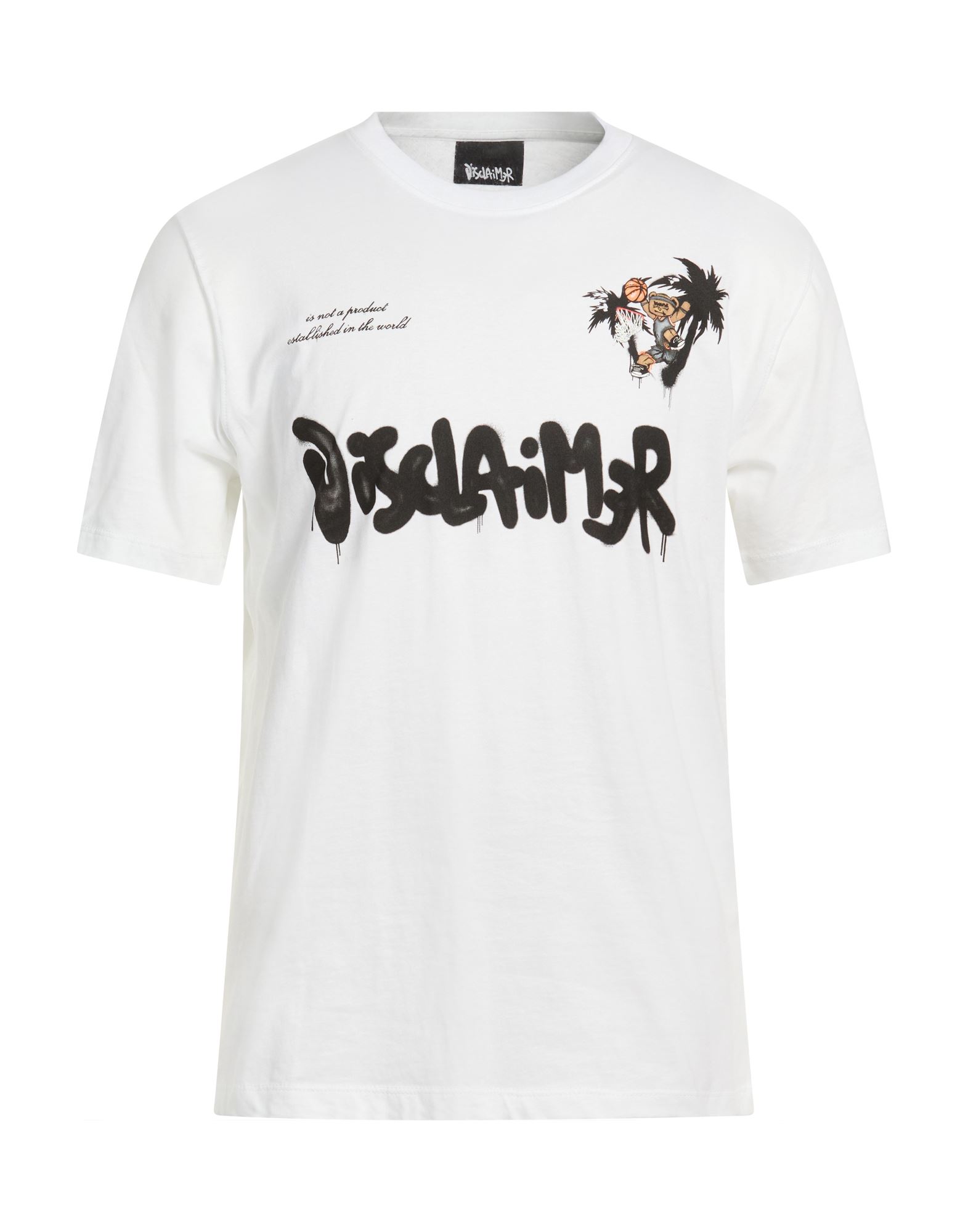 DISCLAIMER T-shirts Herren Weiß von DISCLAIMER
