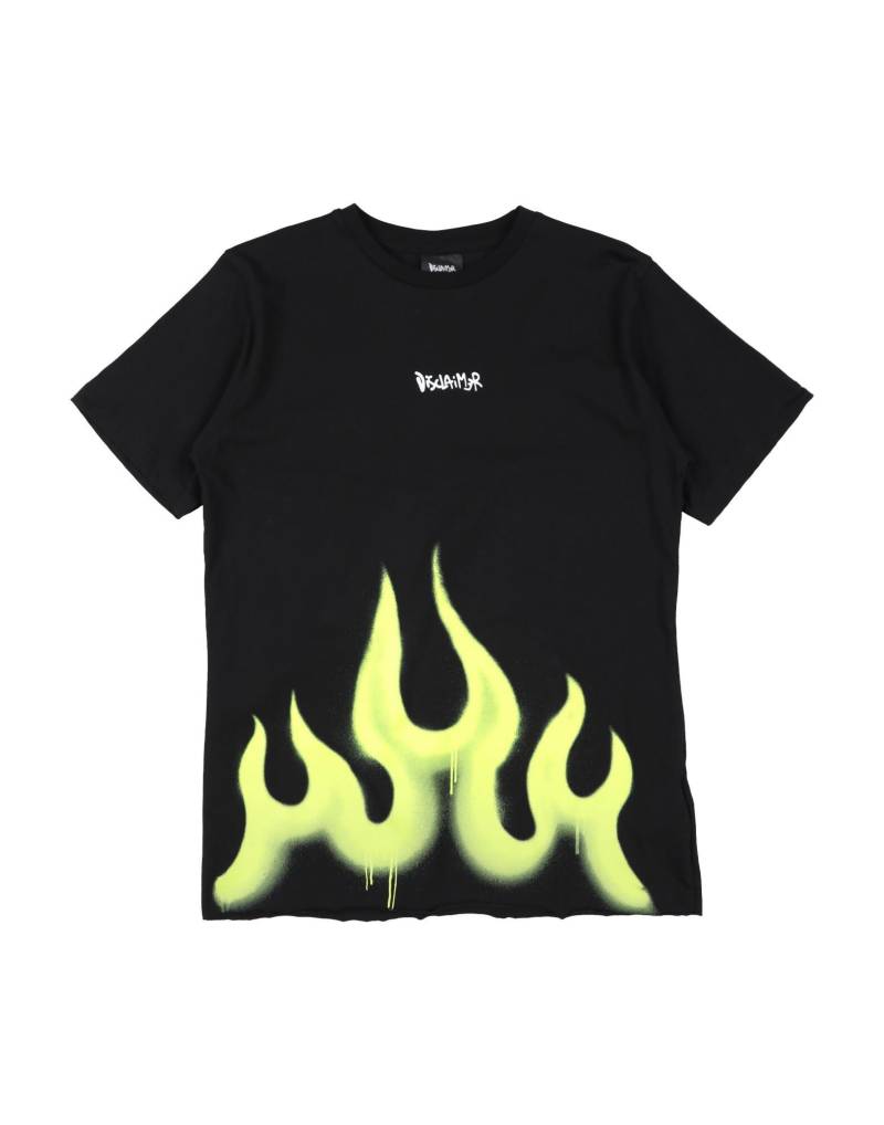 DISCLAIMER T-shirts Kinder Schwarz von DISCLAIMER