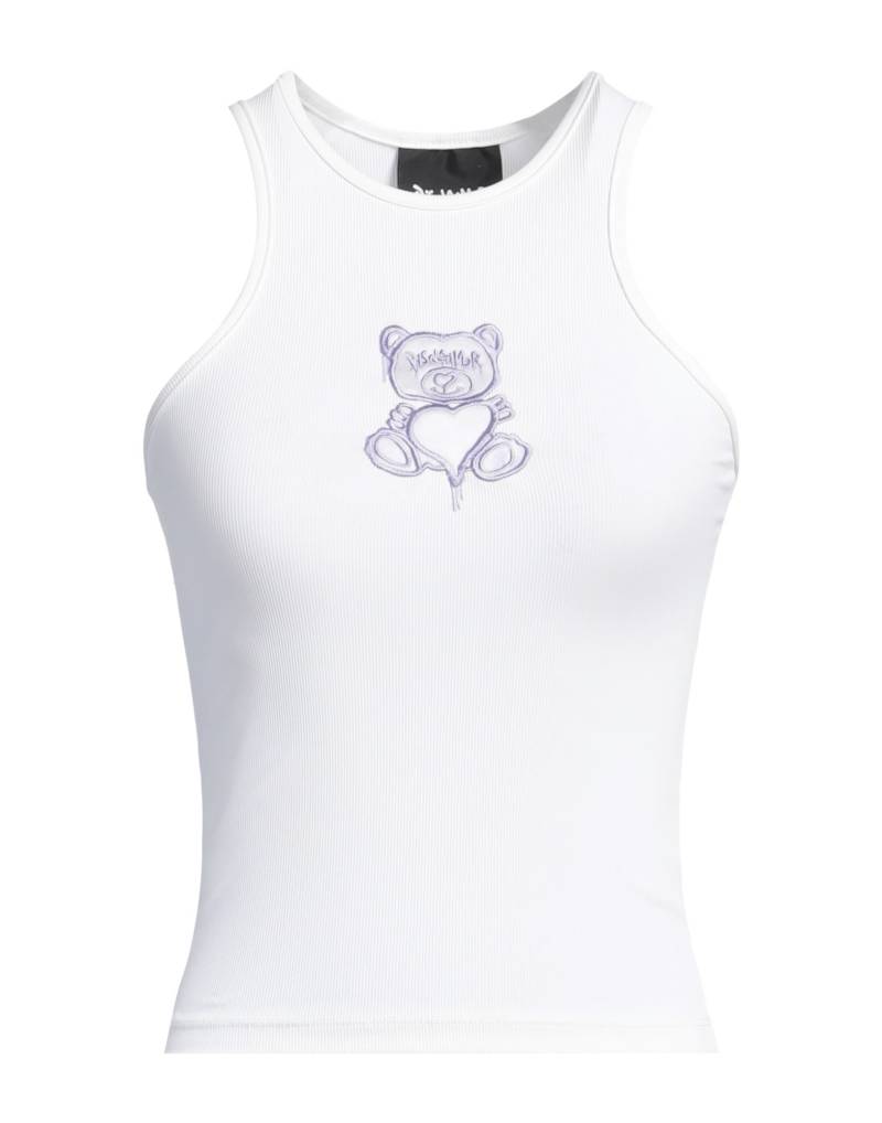 DISCLAIMER Tank Top Damen Weiß von DISCLAIMER