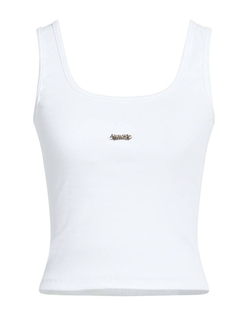 DISCLAIMER Tank Top Damen Weiß von DISCLAIMER