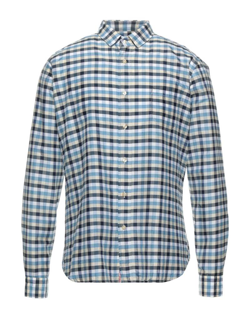 DISCRIMINATIONLESS Hemd Herren Azurblau von DISCRIMINATIONLESS