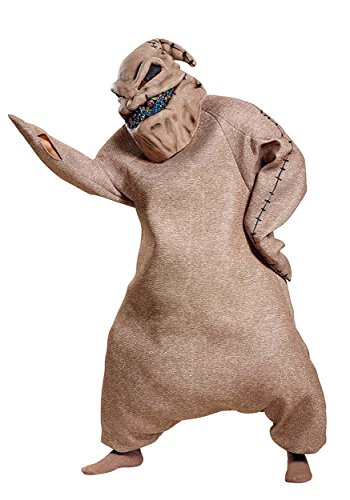 Disguise Herren Oogie Boogie Prestige Kostüm für Erwachsene, Braun, XL von DISGUISE