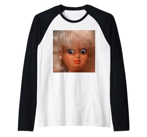 Disgusted FACE Meme Baby Babe X Only Baby Love Date Fans Raglan von DISGUSTED FACE MEME - Angeekeltes Meme Gesicht