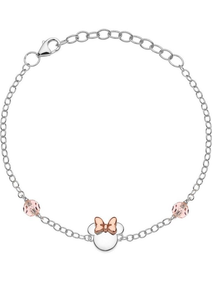 DISNEY Jewelry Silberarmband Disney Damen-Armband 925er Silber 1 Kristall, Modern von DISNEY Jewelry