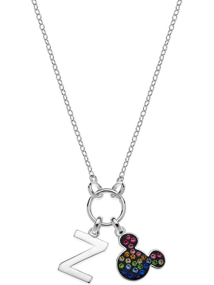 DISNEY Jewelry Collier Disney Mädchen-Kinderkette 925er Silber Kristall von DISNEY Jewelry